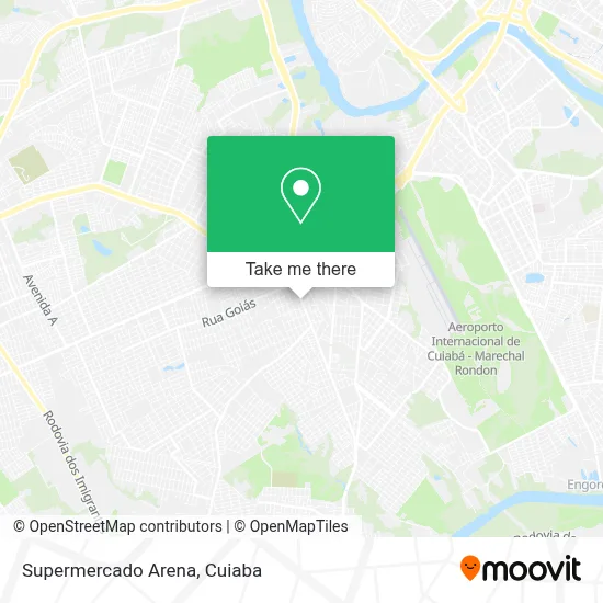 Supermercado Arena map