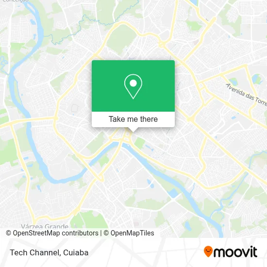 Tech Channel map