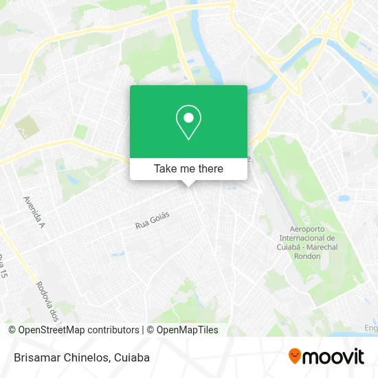 Brisamar Chinelos map