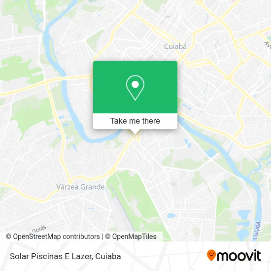Solar Piscinas E Lazer map