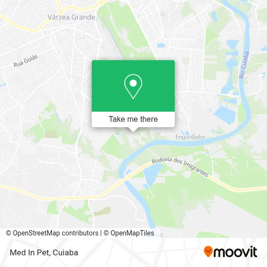 Med In Pet map