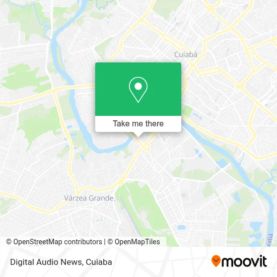 Digital Audio News map