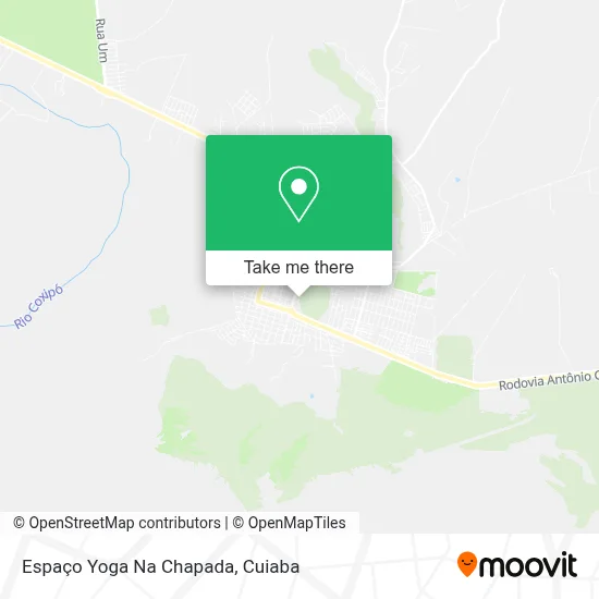 Espaço Yoga Na Chapada map