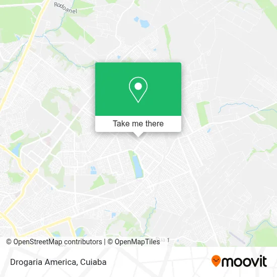 Drogaria America map