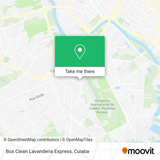 Box Clean Lavanderia Express map