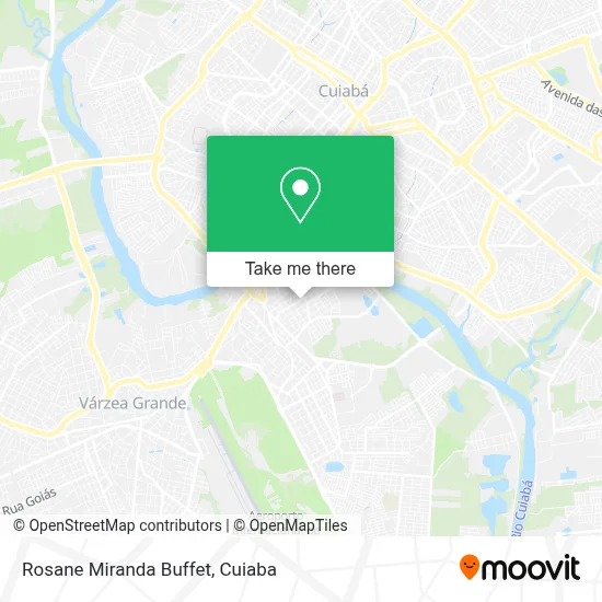 Rosane Miranda Buffet map