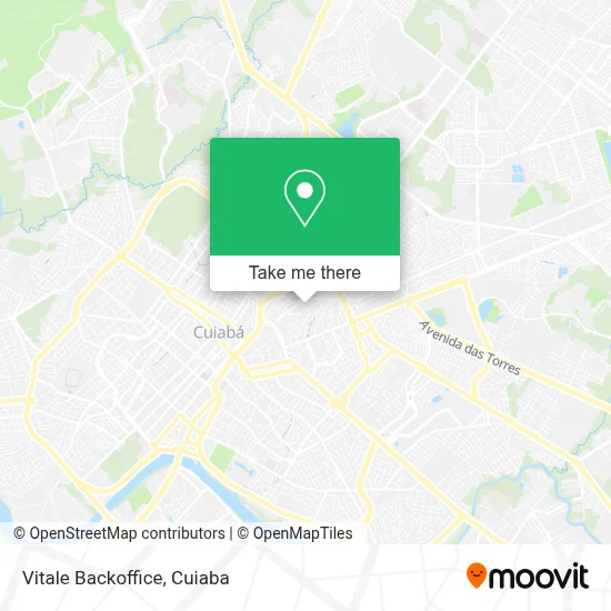 Vitale Backoffice map