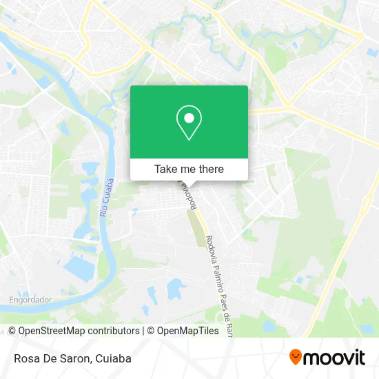 Rosa De Saron map