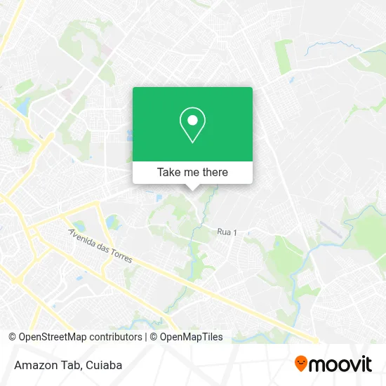 Amazon Tab map