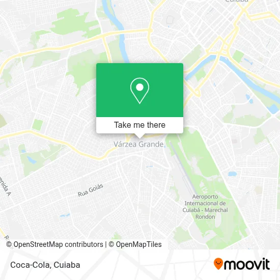 Coca-Cola map
