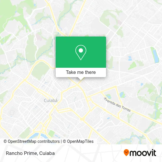 Rancho Prime map