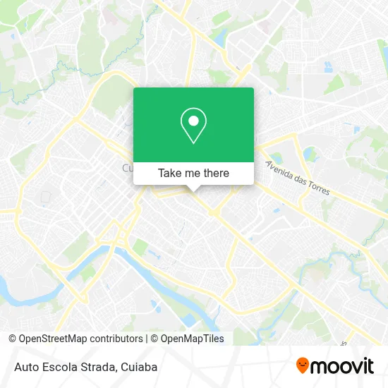 Auto Escola Strada map