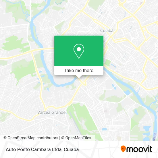 Auto Posto Cambara Ltda map