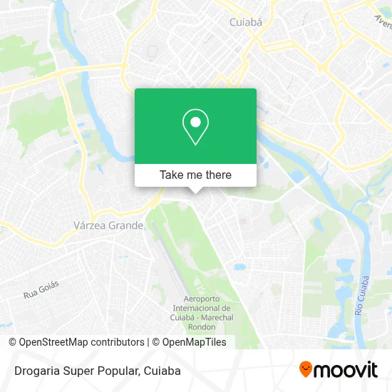 Drogaria Super Popular map