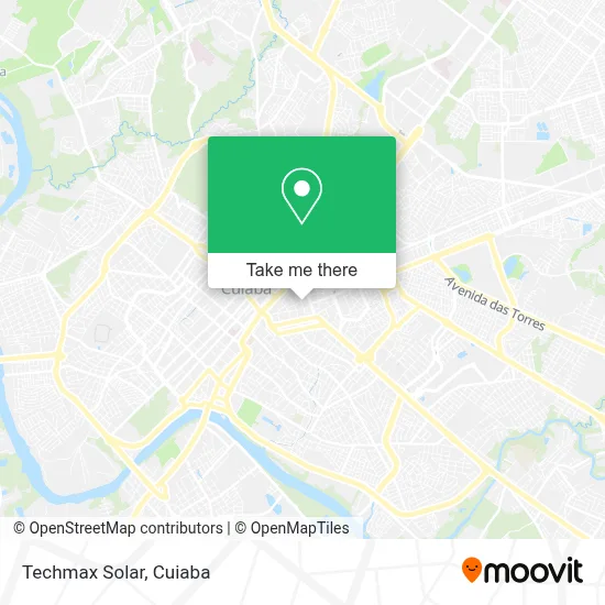 Techmax Solar map