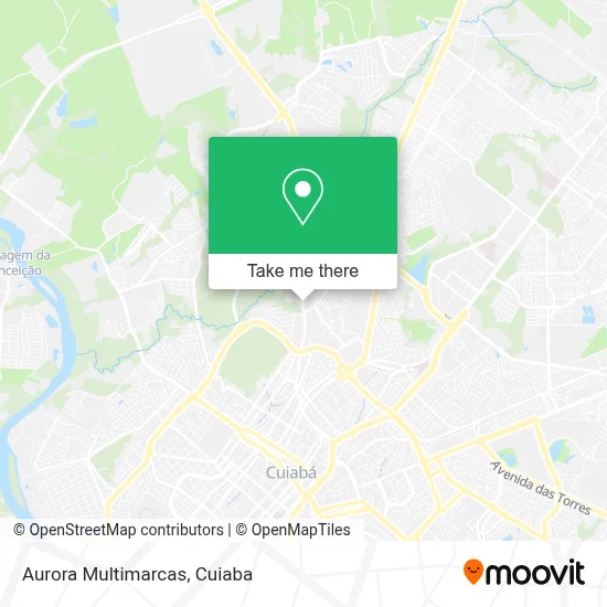Aurora Multimarcas map