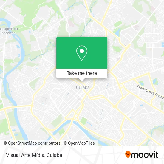 Visual Arte Mídia map