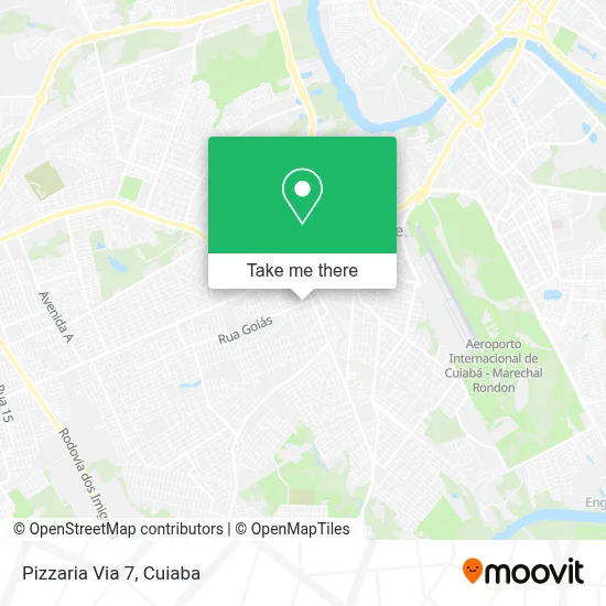 Pizzaria Via 7 map