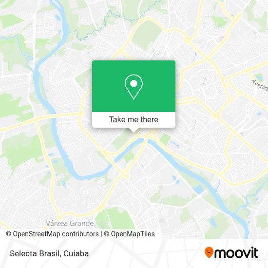 Selecta Brasil map