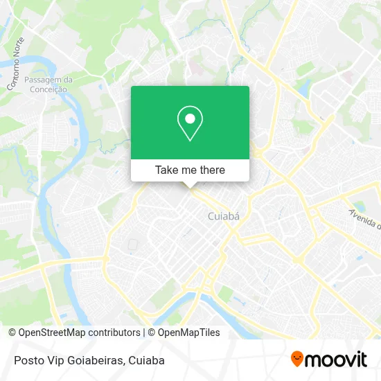 Posto Vip Goiabeiras map
