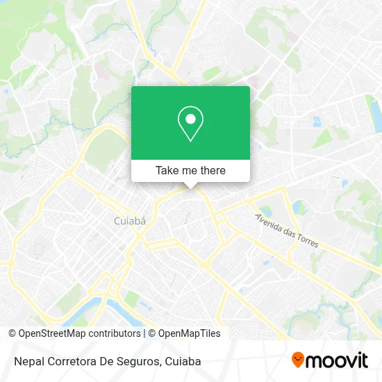 Nepal Corretora De Seguros map