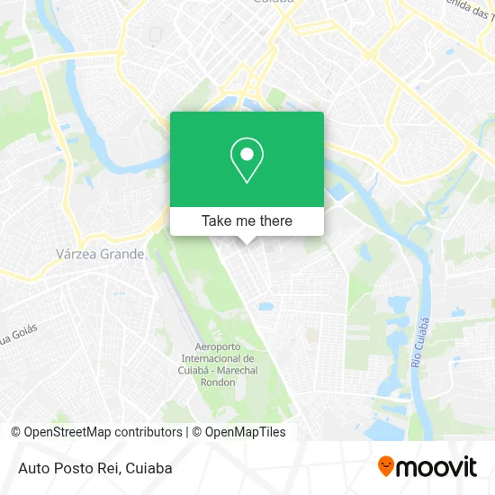 Auto Posto Rei map