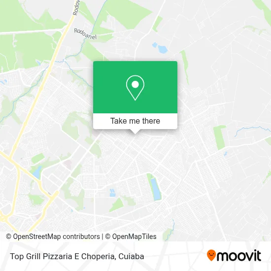 Top Grill Pizzaria E Choperia map