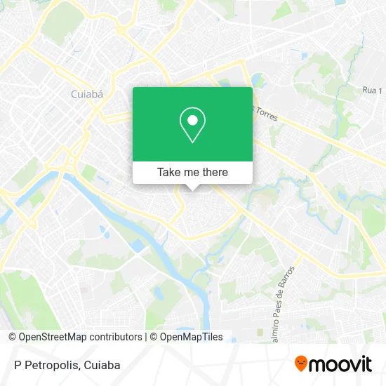 P Petropolis map