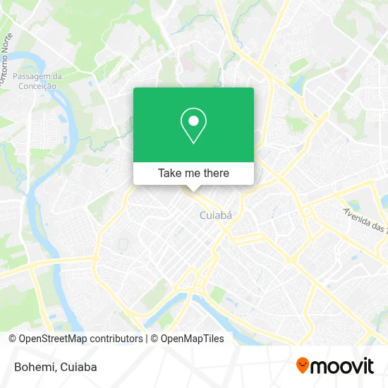Bohemi map
