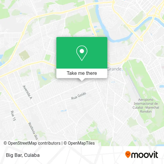 Big Bar map