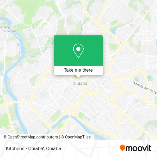 Kitchens - Cuiaba' map