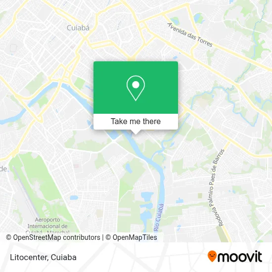 Litocenter map