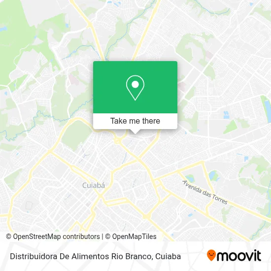 Distribuidora De Alimentos Rio Branco map