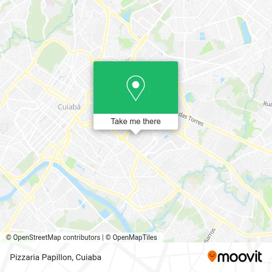 Pizzaria Papillon map