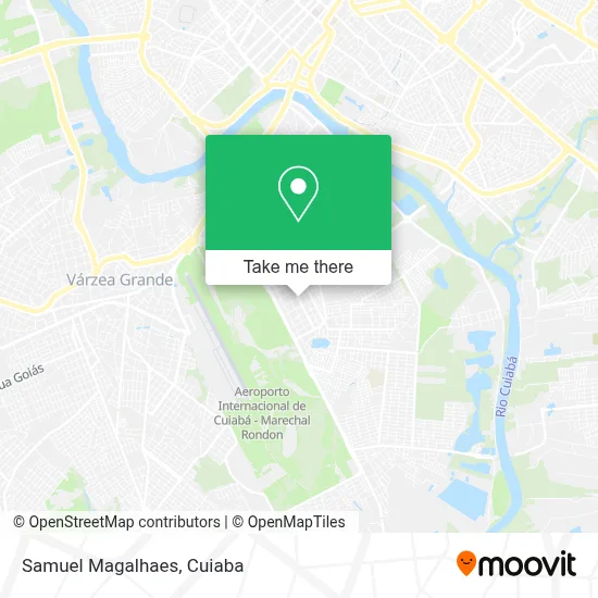 Samuel Magalhaes map