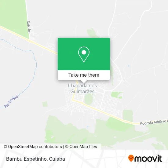 Bambu Espetinho map