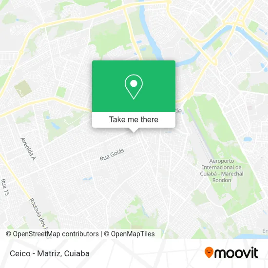 Ceico - Matriz map