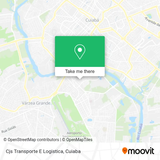 Cjs Transporte E Logistica map