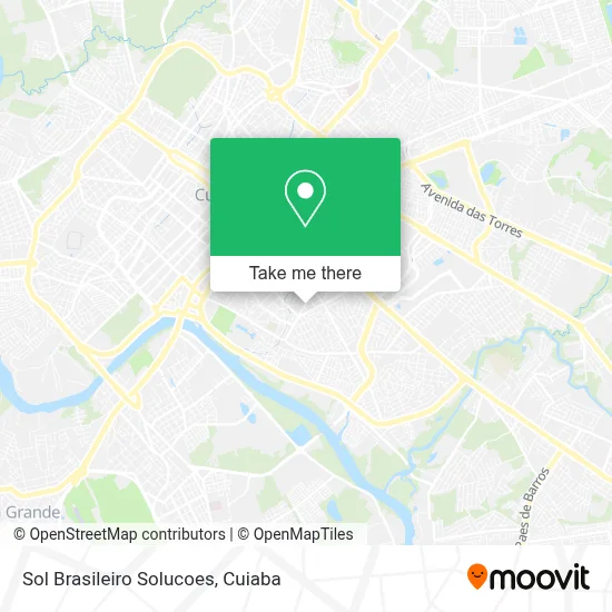 Sol Brasileiro Solucoes map