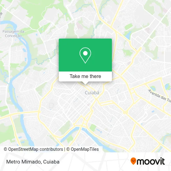Metro Mimado map
