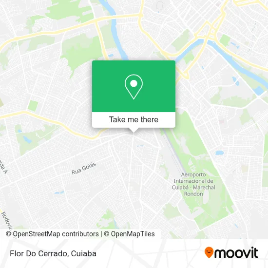 Flor Do Cerrado map
