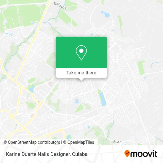Karine Duarte Nails Designer map