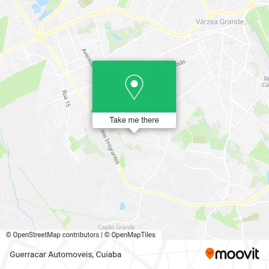 Guerracar Automoveis map