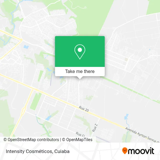 Intensity Cosméticos map