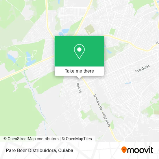 Pare Beer Distribuidora map