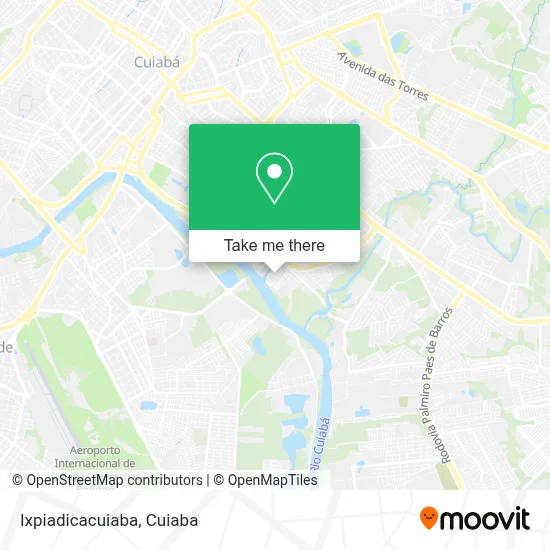 Ixpiadicacuiaba map