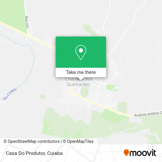 Casa Do Produtor map