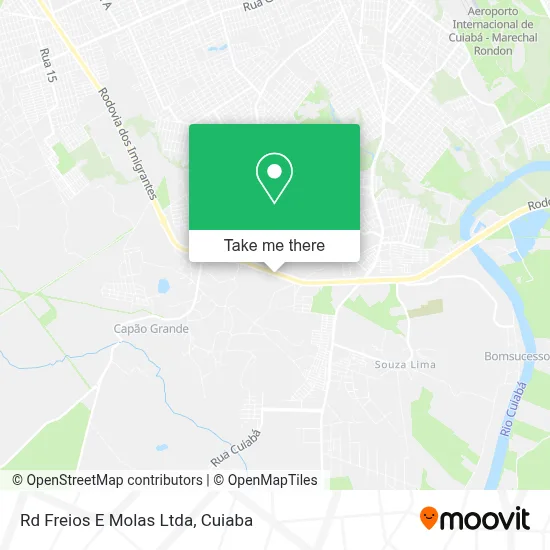 Rd Freios E Molas Ltda map