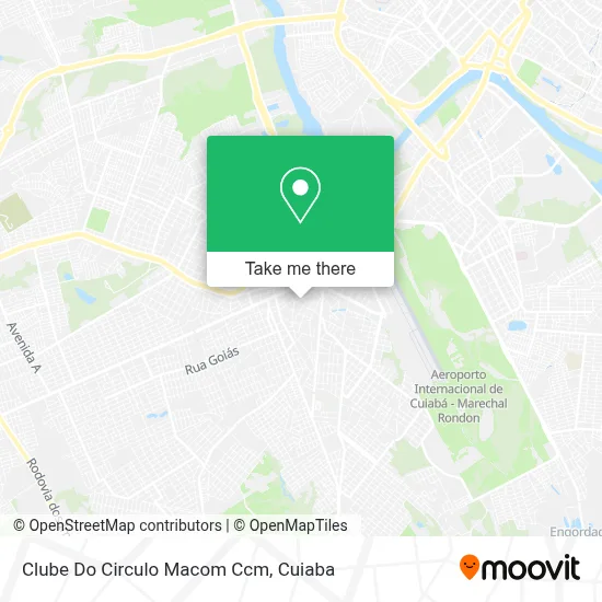 Clube Do Circulo Macom Ccm map