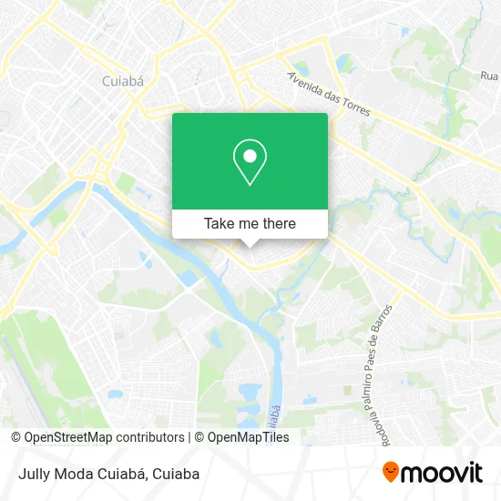 Jully Moda Cuiabá map